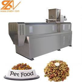 Ξηρός Kibble οι εγκαταστάσεις 100kg/H μηχανημάτων εξωθητών τροφίμων σκυλιών - 6kg/H μεγάλο ξεφυσώντας πρόχειρο φαγητό σειράς