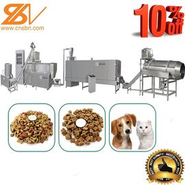 Μηχανή/εγκαταστάσεις/γραμμή παραγωγής επεξεργασίας μηχανών εξωθητών τροφίμων της Pet γατών σκυλιών τροφών κουνελιών πουλιών ψαριών