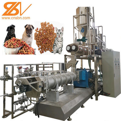 Ξηρά τρόφιμα γατών που κατασκευάζουν τις εγκαταστάσεις μηχανών τροφίμων κατοικίδιων ζώων γατών σκυλιών γραμμών επεξεργασίας κατοικίδιων ζώων μηχανών