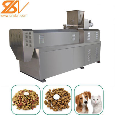 200-260kg/H ξεράνετε τα τρόφιμα σκυλιών της Pet κατασκευάζοντας τη μηχανή σβόλων τροφών γαρίδων μηχανών