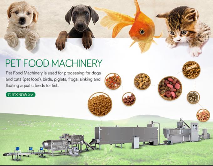 Αυτόματος εξοπλισμός μηχανών παραγωγής προϊόντων σκυλιών πρόχειρων φαγητών της Pet