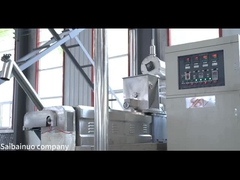 Πλήρως αυτόματη γραμμή παραγωγής σκύλου γάτας για κατοικίδια ζώα 500kg