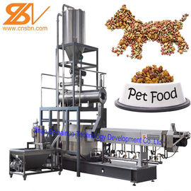 SUS201 ζωική μηχανή 150-5000kg/H εξώθησης τροφίμων της Pet