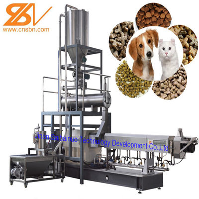 Αυτόματη γραμμή επεξεργασίας μηχανών τροφίμων της Pet γατών σκυλιών
