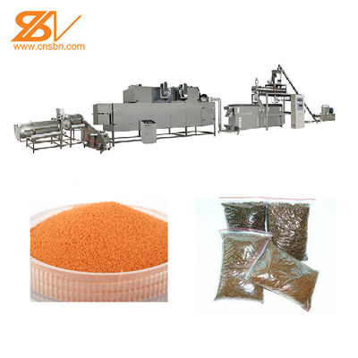 SS201 Fish Feed Extruder Floating Fish Pellet Making Machine