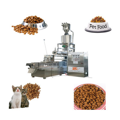 Μεγάλη ισχύς Μεγάλη χωρητικότητα Σκύλος Biscuit Making Machine αυτόματη