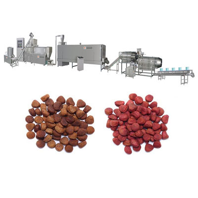 Δύο βίδες ξηρό τσιμπούκι σκυλί τροφή extruder μηχανή πλήρως αυτόματη
