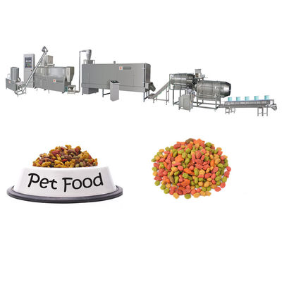 Η Siemens Motor Twin Screw Pet Food Extruder Processing Line για την παραγωγή