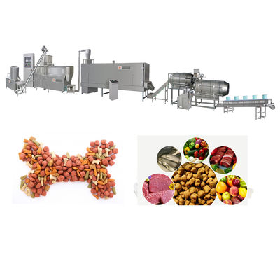 Η Siemens Motor Twin Screw Pet Food Extruder Processing Line για την παραγωγή