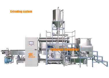 Η Siemens Motor Twin Screw Pet Food Extruder Processing Line για την παραγωγή