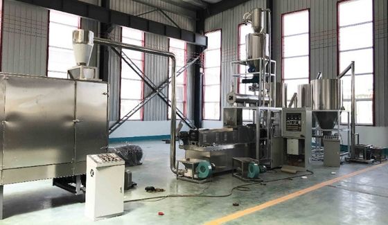304 Staineless Full Automatic Pet Food Making Machine in Saibainuo company