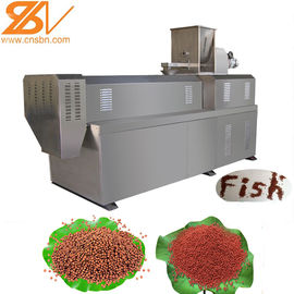Πλήρως αυτόματη διπλή βίδα ψαροτροφή Extruder Φτιάχνοντας Πελετό Γραμμή Παραγωγής 150kg/hr