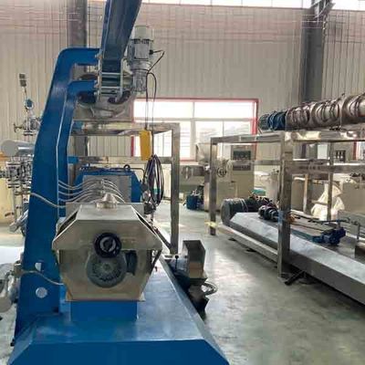 Τριφασική μηχανή τροφίμων 250KG/H Pet με το μεταφορέα αέρα