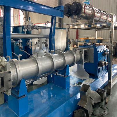 100 kg/ώρα Αερομεταφερόμενη γραμμή παραγωγής ζωοτροφών ιχθύων
