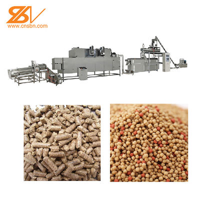 3000-3500kg/h επιπλέουσες εγκαταστάσεις τροφών ψαριών εξωθητών τροφών ψαριών μύλων σβόλων