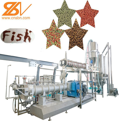 1-4t/H επιπλέοντα & βυθίζοντας ψαριών τροφών επεξεργασίας μηχανήματα υδρόβιων τροφών
