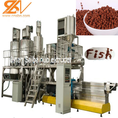 100-6000kg/H εξωθητής μηχανών σβόλων τροφών γαρίδων ψαριών