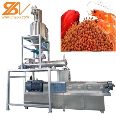 Μικρή τροφή ψαριών ικανότητας 100-600kg/H βυθίζοντας επιπλέουσα που κατασκευάζει τη μηχανή